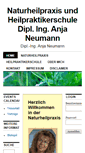 Mobile Screenshot of praxis-neumann.net