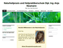 Tablet Screenshot of praxis-neumann.net